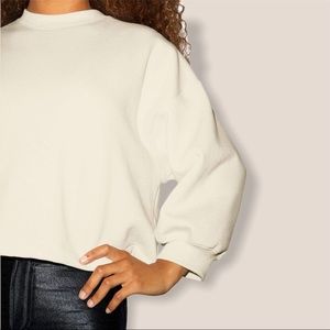 American Apparel balloon sleeves sweater